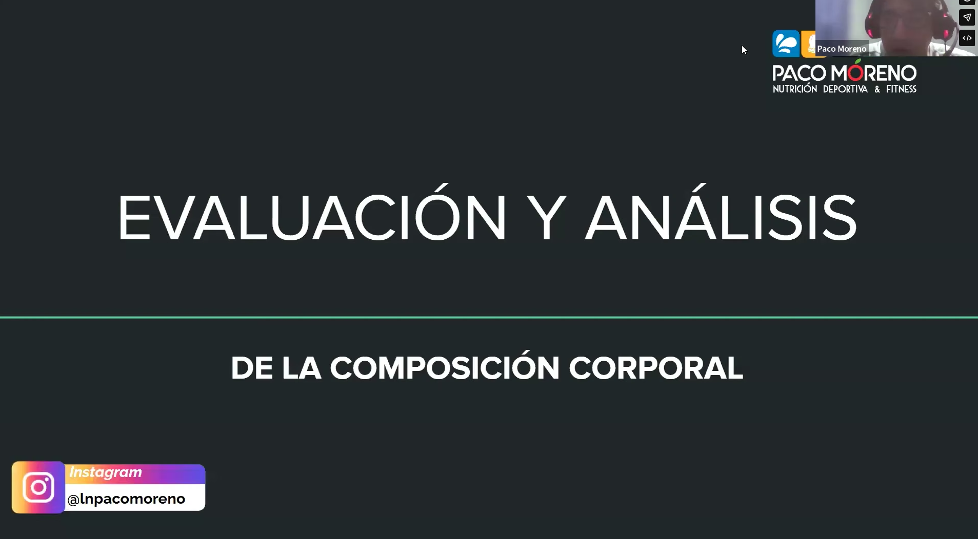 Evaluación y análisis de la composición corporal